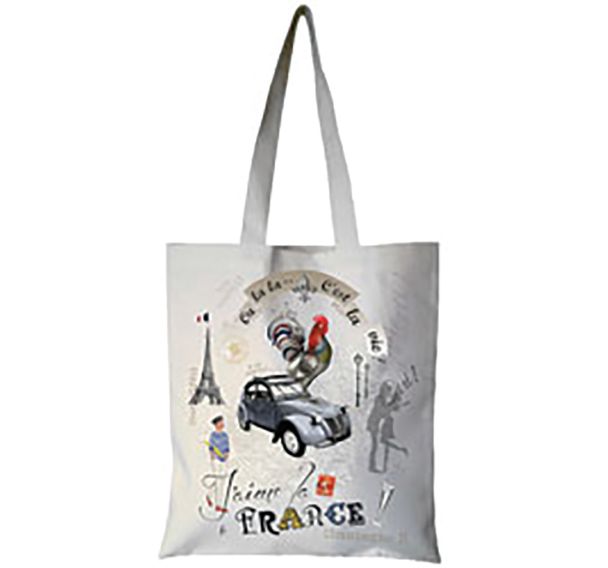 Lot de 2 Sac de course de taille 35x50cm