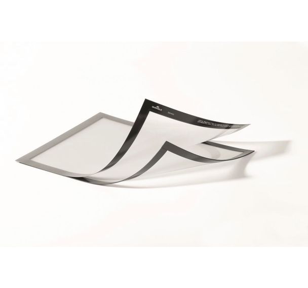 Lot de 2 Sachet de 2 cadres magnétiques DURAFRAME MAGNETIC PLUS A4