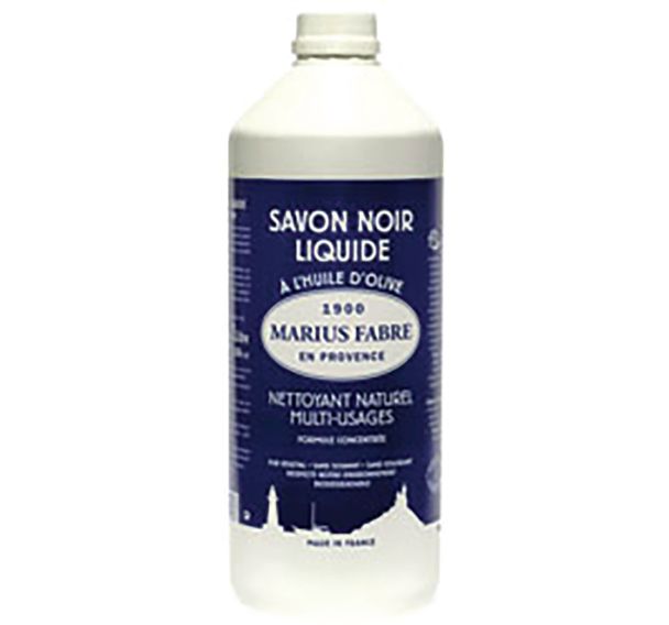 Lot de 2 Savon liquide noir de marseille 1l