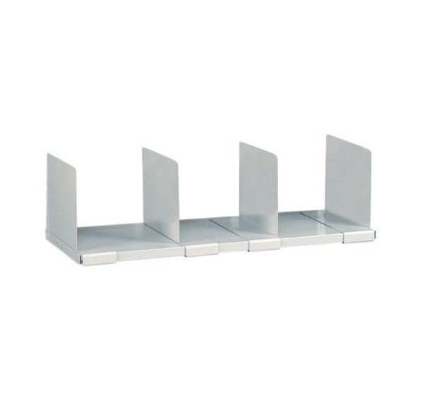 Lot de 2 Séparateurs pour tablettes métalliques