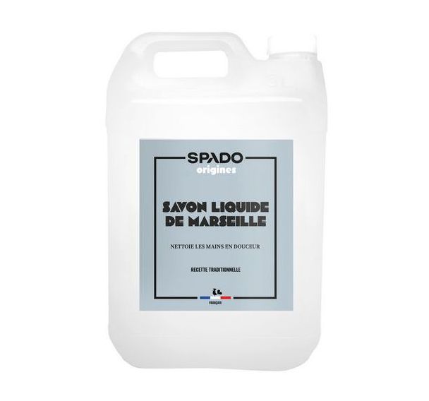 Lot de 2 Spado Origines savon de Marseille liquide 5L