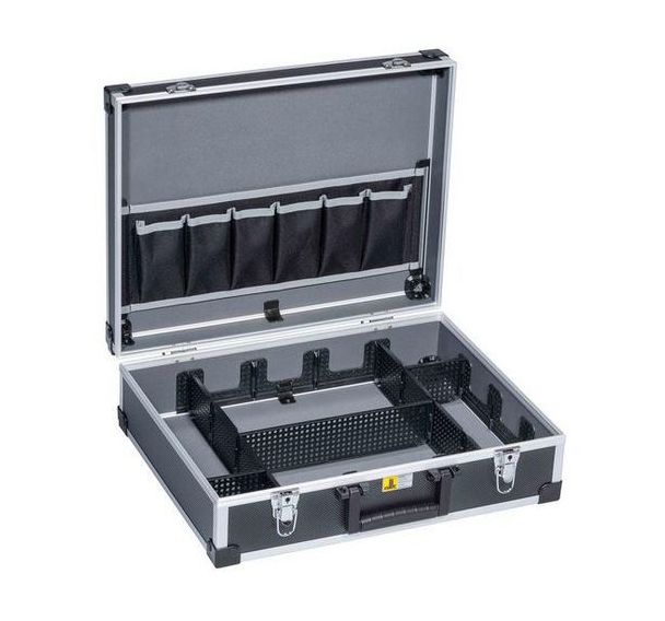 Lot de 2 Valise à outils AluPlus Tool L 44-2 noir 18L