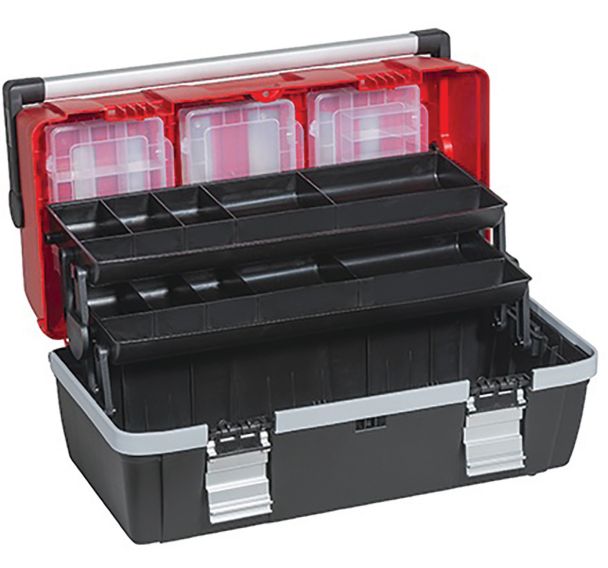 Lot de 2 Valise à outils McPlus Alu C 22 34L