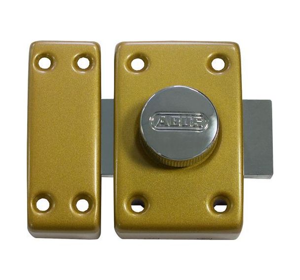 Lot de 2 Verrou Classik Bouton/Cyl. 45mm bronze CLK CB 45 B BOX