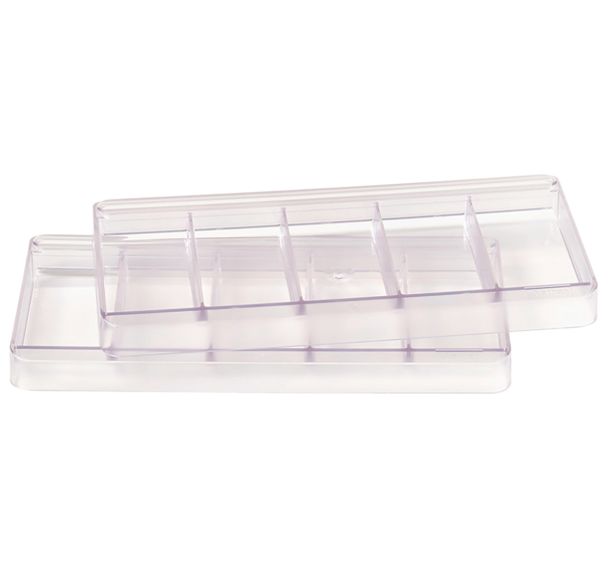 Lot de 2 accessoires table lumineuse-boîtes de tri translucides -Nathan