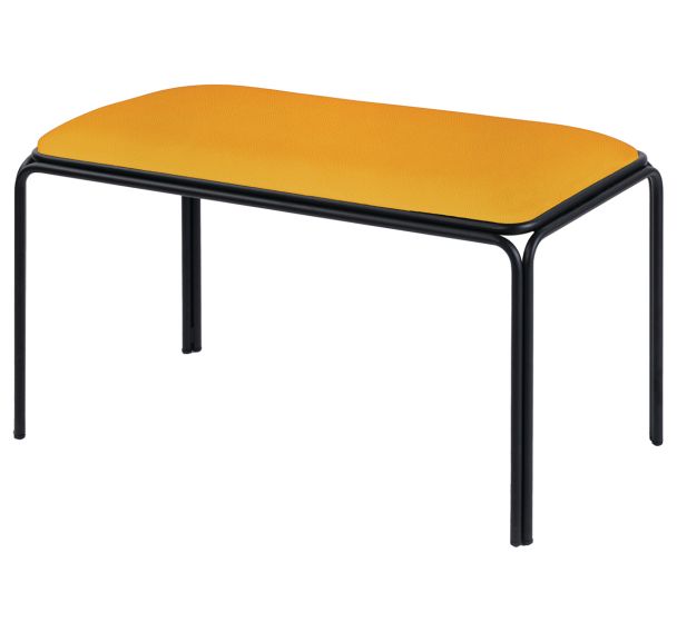 Lot de 2 bancs Bistrot assise simili-cuir Paperflow