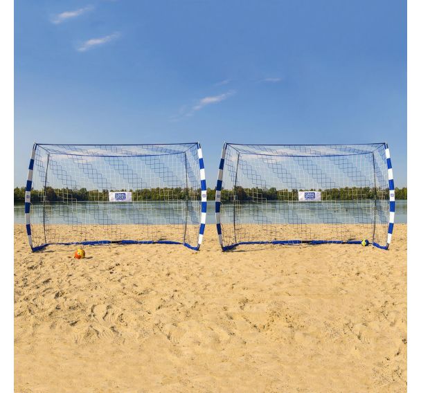 Lot de 2 buts Sandball 3 m x 2 m QUICKFAST