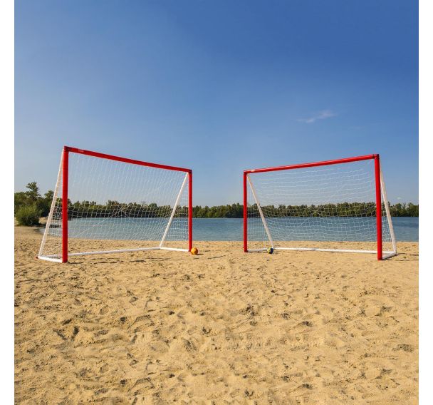 Lot de 2 buts Sandball Gonflables Dimensions: 3 x 2 m