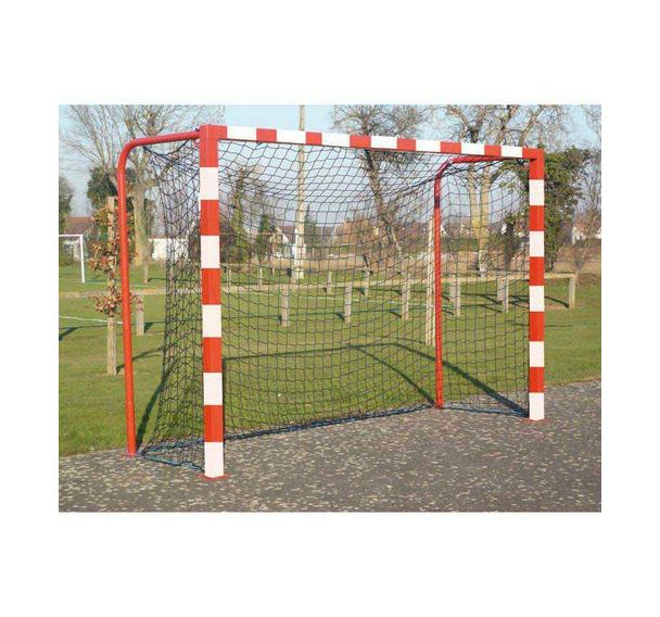 Lot de 2 buts de Hand de rue - platines - blanc 9010