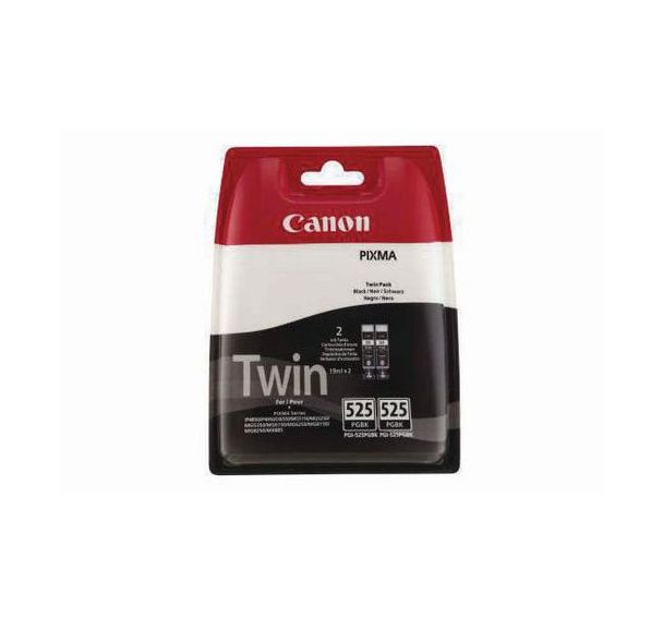 Lot de 2 cartouches jet d'encre PGI-525PGBK Noir - Canon