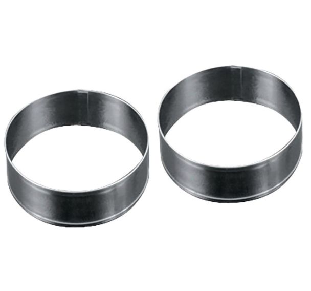 Lot de 2 cercles à pâtisserie - Metaltex
