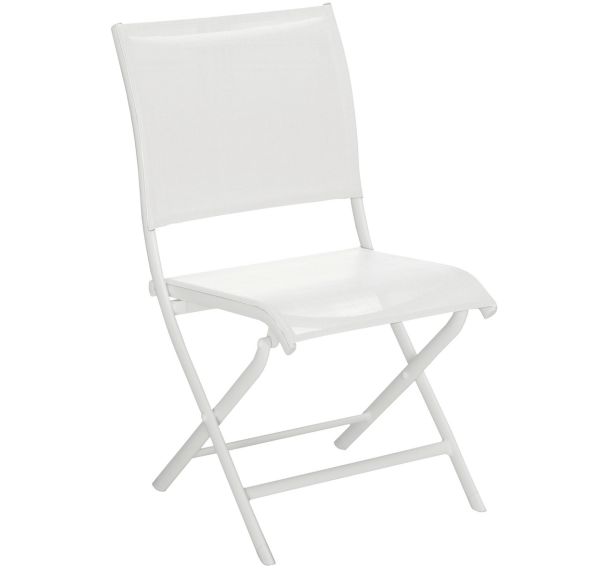 Lot de 2 chaises ELEGANCE TPEP/alu - Proloisirs