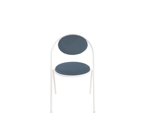 Lot de 2 chaises Sat assise simili-cuir Meet By Paperflow