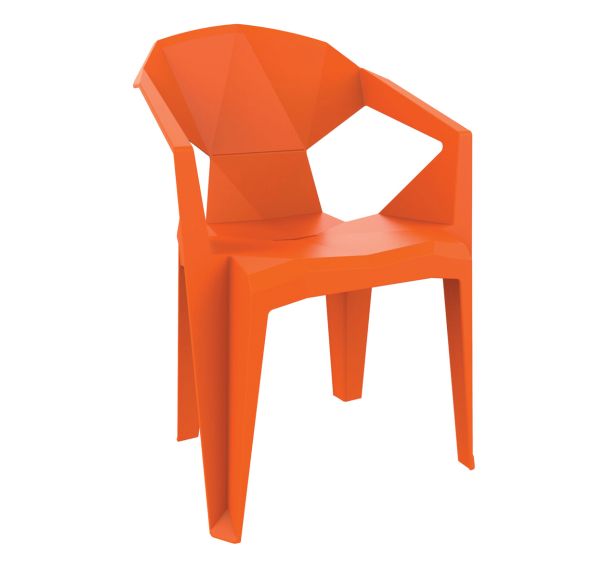 Lot de 2 fauteuils DELTA polypropylène - GARBAR
