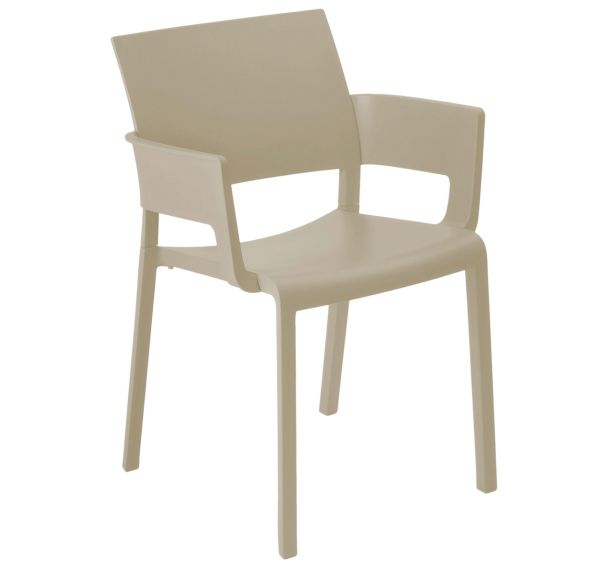 Lot de 2 fauteuils FIONA polypropylène - RESOL