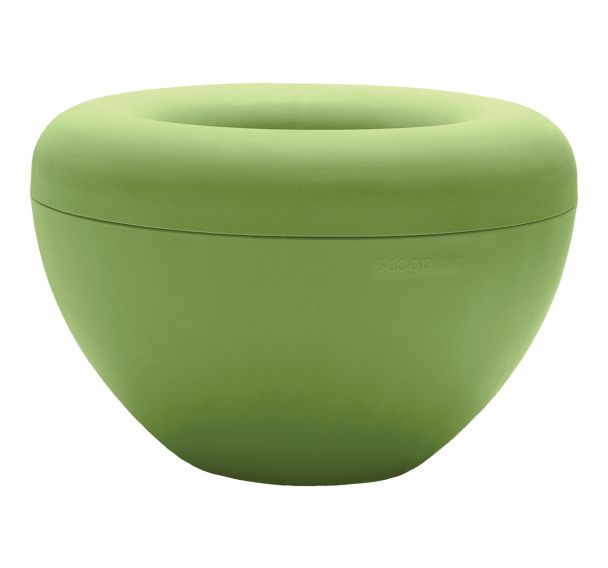 Lot de 2 jardinières extérieures Scoop OCEAN + pots et support Manga Street