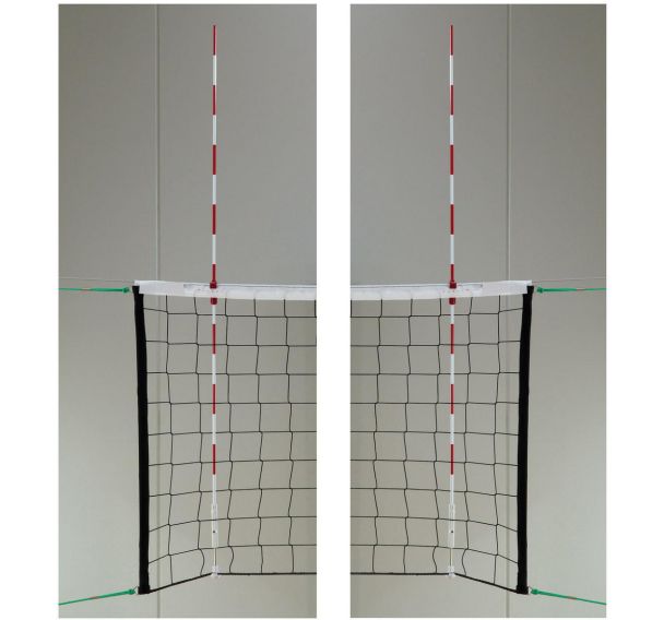 Lot de 2 mires de volley ball à vis