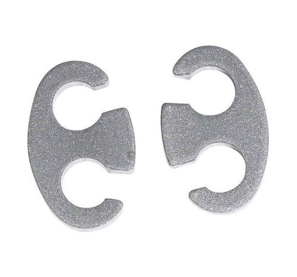 Lot de 2 pièces d'assemblage supplémentaire pour grille et panneau Praxi