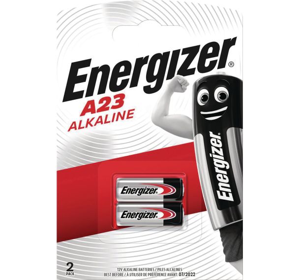 Lot de 2 piles alcaline MN21 12V/ A23.