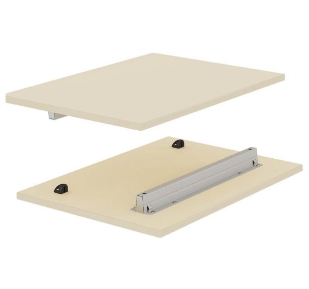 Lot de 2 plateaux tables Nila Rubi - Mobidecor