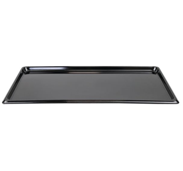 Lot de 2 plats gastronorme mélamine GN 1/1 53 x 32.5 x 2 cm Plastorex
