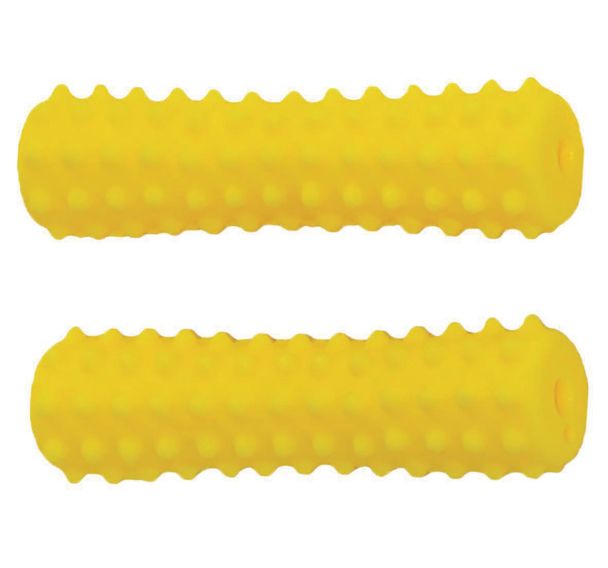 Lot de 2 rouleaux de massage caoutchouc