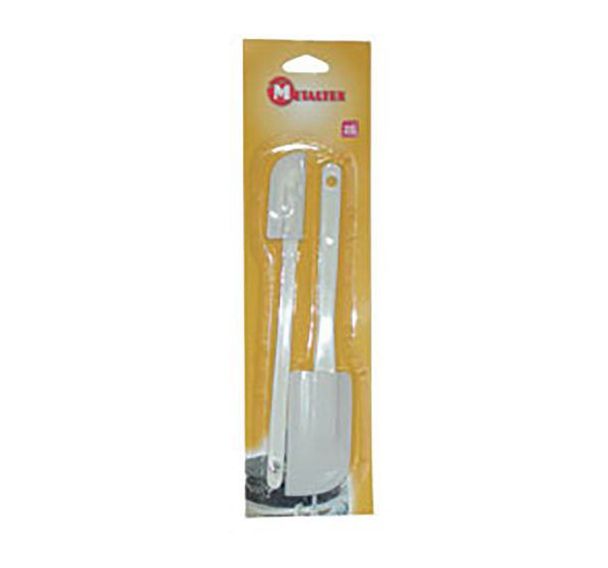 Lot de 2 spatules souples petit et grand format caoutchouc