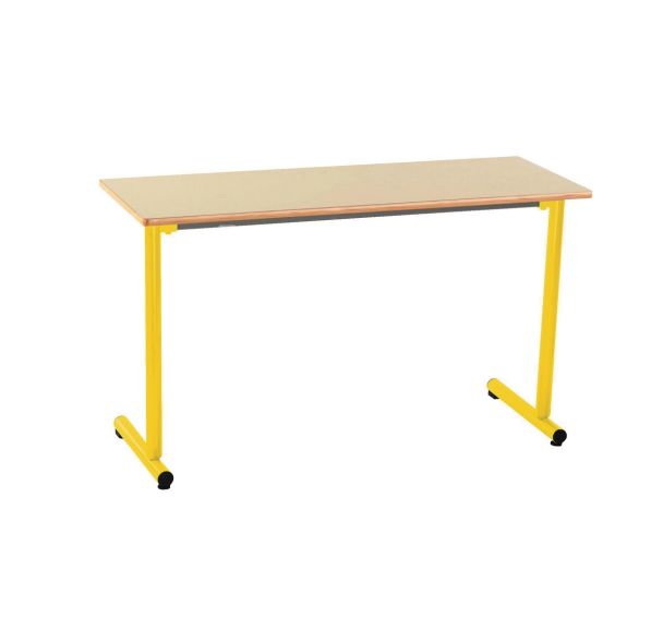 Lot de 2 tables fixes Nila II chants alaisés - Mobidecor