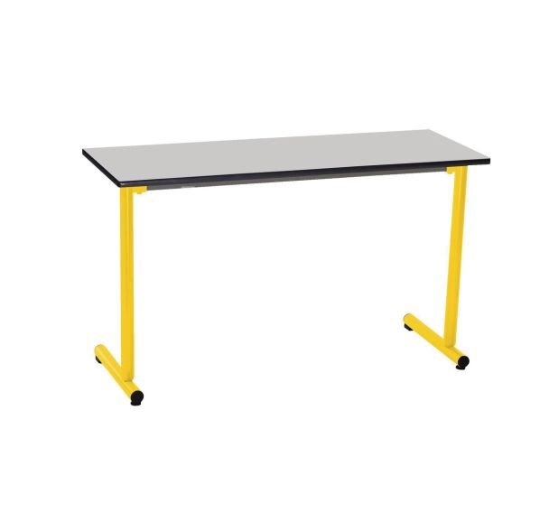 Lot de 2 tables fixes Nila II chants surmoulés - Mobidecor