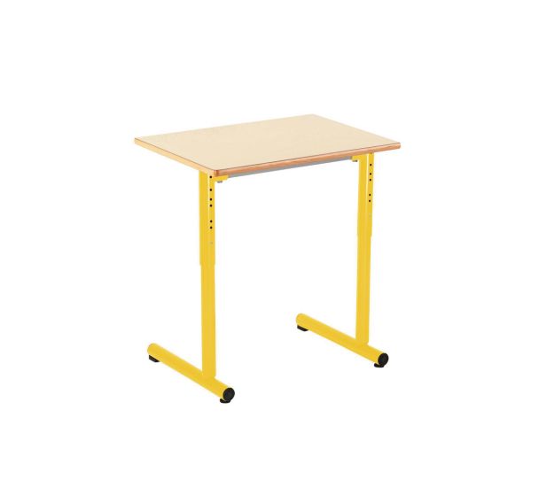Lot de 2 tables réglables Nila II chants alaisés - Mobidecor