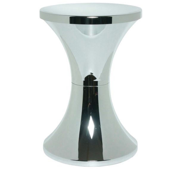 Lot de 2 tabourets TAM TAM Chrome Stamp