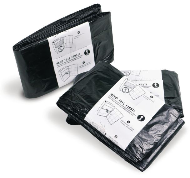 Lot de 300 Sac poubelle Recharge Janibelle Privé