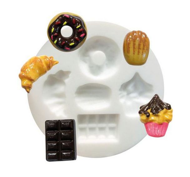 Lot de 30 mini moules en silicone