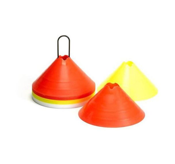 Lot de 30 plots multi-marker géant avec support de transport