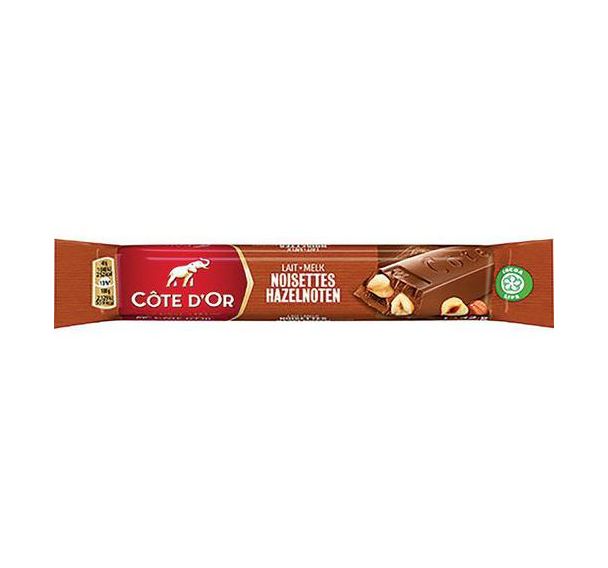 Lot de 32 barres Côte d'or lait noisette