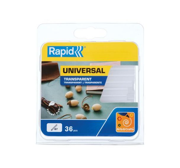 Lot de 360 Bâtons de colle 7 mm Rapid 36 pièces