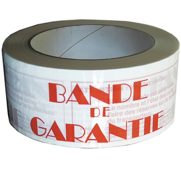 Lot de 36 Adhésif PP Acrylique Sans Bruit 48 mm X 100 m BANDE DE GARANTIE