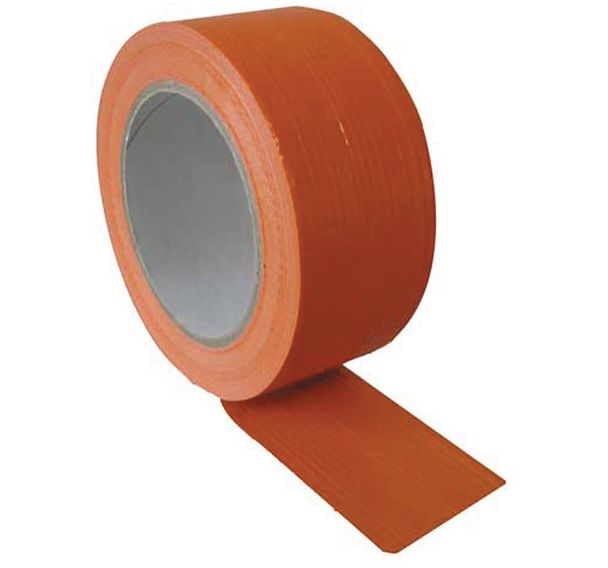 Lot de 36 Adhésif Toilé Pe 220 33 m X 50 mm Orange