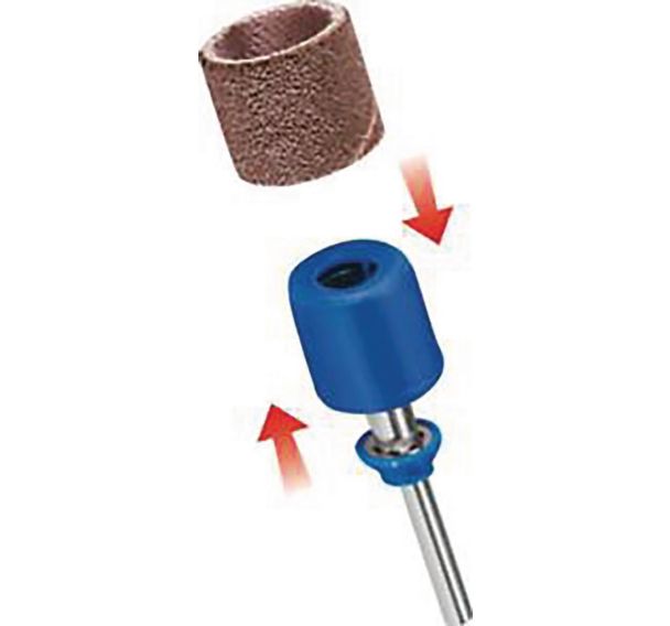 Lot de 3 Adaptateur ponçage EZ SpeedClic + 2 bandes - S407