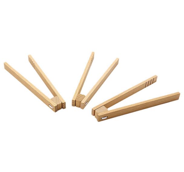 Lot de 3 Jeux d'exploration pince en bois