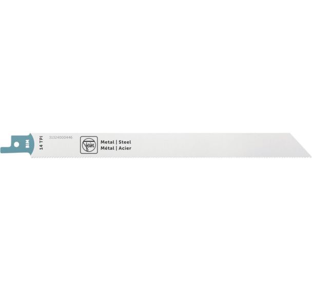 Lot de 3 Lame de scie sabre pour métal BIM 205 T14 MS