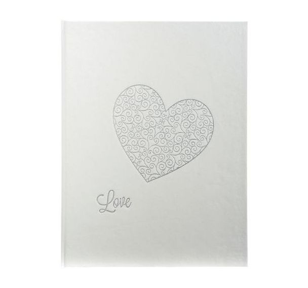 Lot de 3 Livre d'or 100 pages blanches Harmony - 27x22 cm vertical