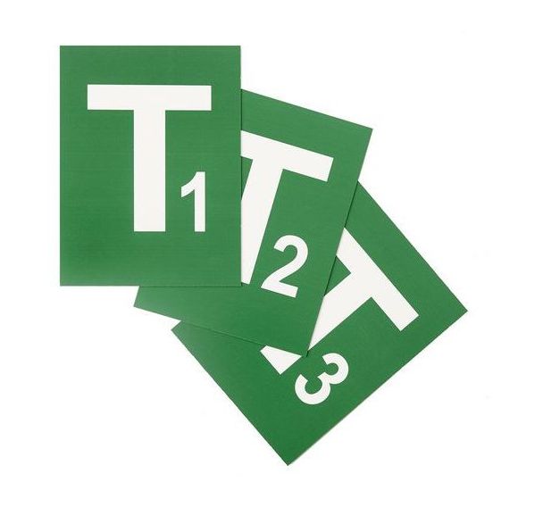 Lot de 3 plaques tm break T1/T2/T3 CASAL SPORT