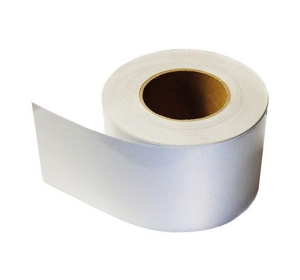 Lot de 3 Reperage reflechissant rouleau 5m x 100mm argent - Wattelez