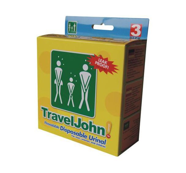 Lot de 3 Urinoir jetable unisexe