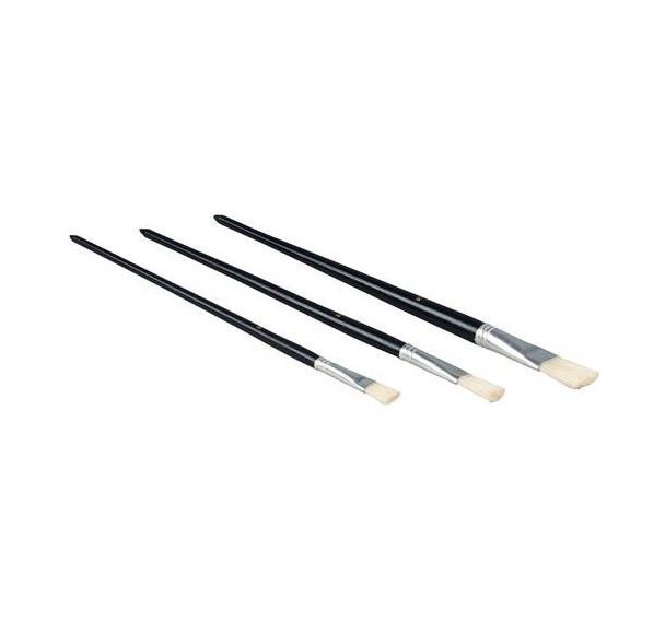 Lot de 3 brosses à tableau plates