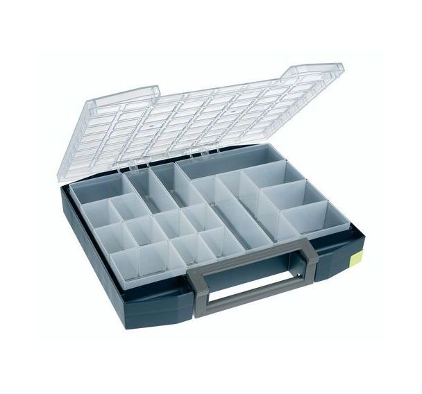 Lot de 3 mallettes Boxxser 80 8x8-18 avec 18 compart H:80mm