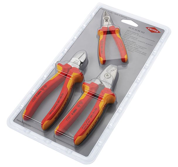 Lot de 3 pinces isolées 1000V 70 06 160/78 03 125/95 16 160