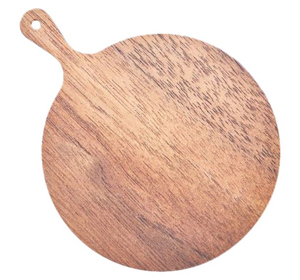 Lot de 3 planches à découper ronde avec poignée Ø 41,7 cm