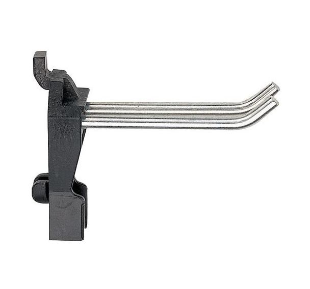 Lot de 3 supports doublesongueur 60mm